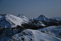  赤岳と阿弥陀岳